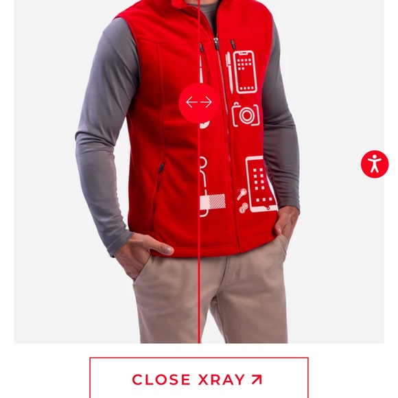 SCOTTeVEST Fireside Fleece Vest, Size XL - Picture 4 of 11